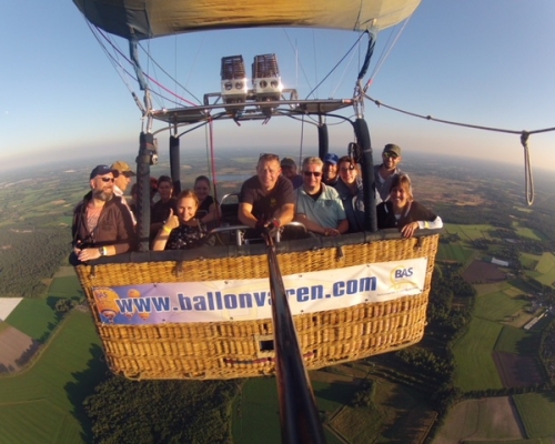 Ballonvaart in Helmond met BAS Ballonvaarten